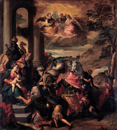 Adoration of the Magi by Scarsellino