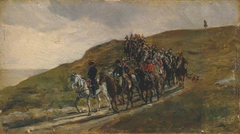 Advance Guard of an Army by Jean-Louis-Ernest Meissonier