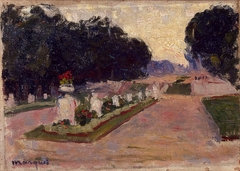 An Alley in the Jardin du Luxembourg by Albert Marquet