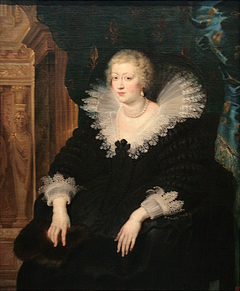 Anne of Austria, Queen of France by Peter Paul Rubens