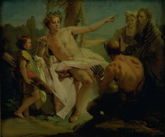 Apollo and Marsyas by Giovanni Battista Tiepolo