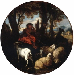 Apollo as a Shepherd by Anonymous