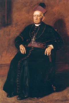 Archbishop William Henry Elder by Thomas Eakins