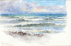 At Pwllheli, N. Wales by George Elbert Burr