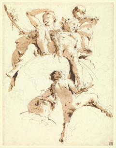 Bacchus and Ariadne by Giovanni Battista Tiepolo