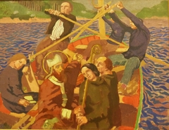 Barque au saint breton by Maurice Denis