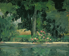 Bassin du Jas de Bouffan by Paul Cézanne