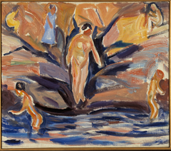 Bathing Women and Children by Edvard Munch