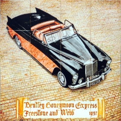 Bentley Honeymoon Express Freestone and Webb 1957 by José Angulo