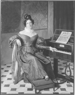 Bildnis der Isabella Colbran (zugeschrieben) by Johann Baptist Reiter