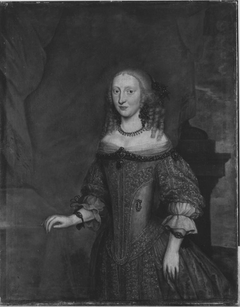 Bildnis der Landgräfin Elisabeth Amalie von Hessen, Gemahlin des Kurfürsten Philipp Wilhelm von Pfalz-Neuburg (1635-1709) (?) by Johannes Spilberg