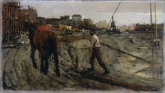 Building Site by George Hendrik Breitner