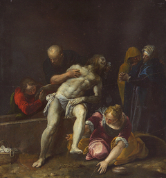 Burial of Christ by Felice Riccio