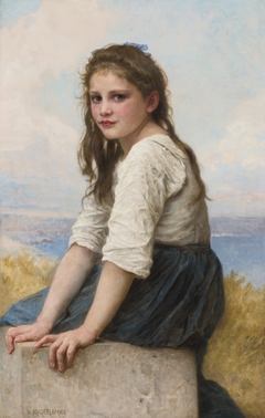 By the Sea by William-Adolphe Bouguereau