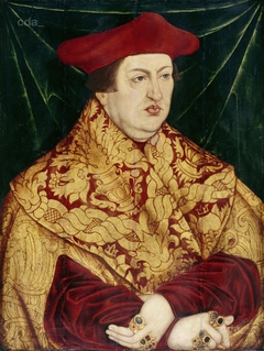 Cardinal Albrecht of Brandenburg by Lucas Cranach the Elder