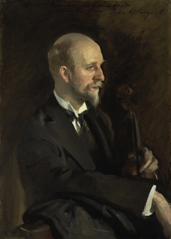 Charles Martin Loeffler by John Singer Sargent