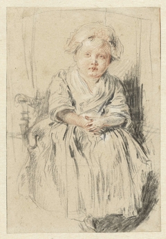 Child Seated in a Chair by Antoine Watteau