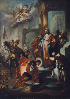 Christ and the Captain of Capernaum by Franz Anton Maulbertsch