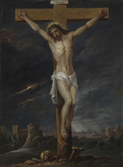 Christus am Kreuz by David Teniers the Younger