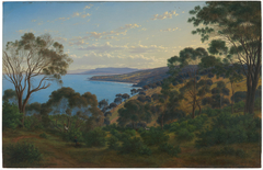 Dandenong Ranges from ?Beleura? by Eugene von Guerard