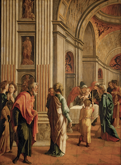 Darbringung Christi im Tempel by Jan van Scorel