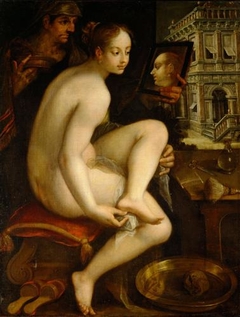 David and Bathsheba by Hans von Aachen