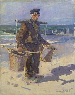 De schelpenvisser by Jan Toorop