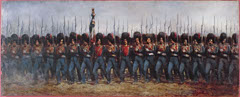 Défilé de la gendarmerie de la Seine, en 1857 by Alcide-Joseph Lorentz