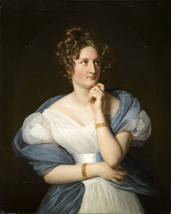 Delphine Gay (1804-1855) by Louis Hersent