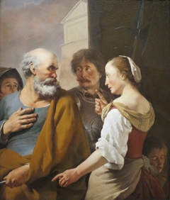 Denial of Peter by Karel Dujardin