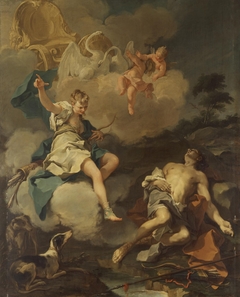 Diana and Endymion by Giambattista Pittoni