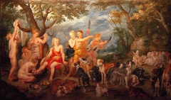 Diana at the Hunt by Peter Paul Rubens