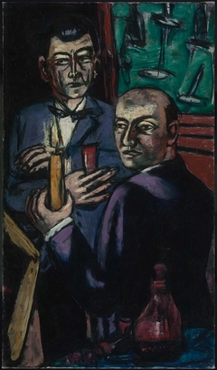 Double Portrait by Max Beckmann