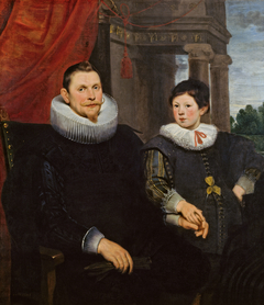 Double Portrait of a Father and Son by Cornelis de Vos