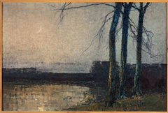 Dusk – Moonrise II by Władysław Wankie