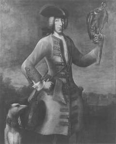 Elector Charles Albert of Bavaria as Falconer by Franz Joseph Winder