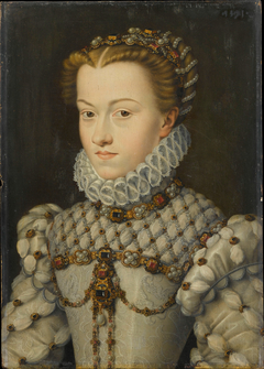 Elisabeth of Austria, Queen of France by François Clouet