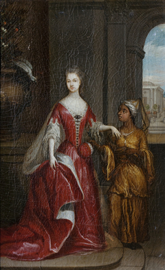 Elisabeth Savage (1699-1746). Wife of Frederick of Nassau-Zuylensteyn, Earl of Rochford by Jean-Baptiste Lantscroon