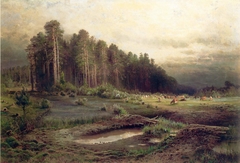 Elk Island in Sokolniki by Alexei Savrasov