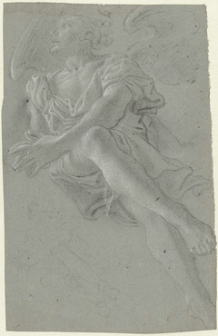 Engel op wolken by Unknown Artist