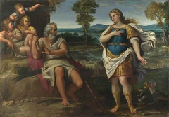 Erminia takes Refuge with the Shepherds by Annibale Carracci