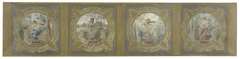 Esquisse pour la galerie Lobau de l'Hôtel de ville de Paris : Les Arts by Henry Jean Louis Boureau