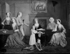 Family in a Room by Anonymous