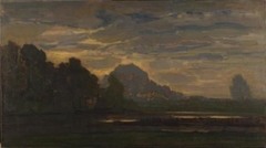 Fen near Saasveld by Piet Mondrian