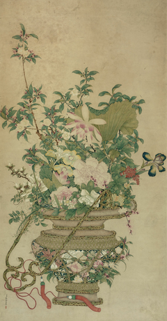 Flowers of the Four Seasons by Anonymous