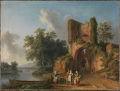 From the Banks of Arques by Jacob Philipp Hackert