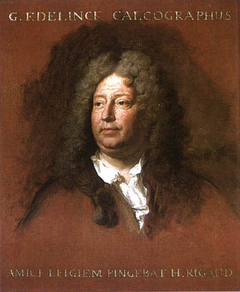 Gérard Edelinck by Hyacinthe Rigaud