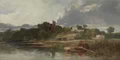 Gillingham on the Medway by William James Müller