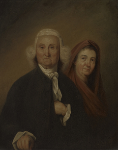 Governor Jonathan Trumbull, Sr. (1710-1785), LL.D. 1779 and Mrs. Trumbull (Faith Robinson) (1718-1780) by John Trumbull