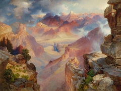 Grand Canyon of Arizona at Sunset by Thomas Moran